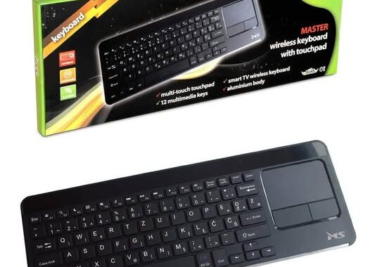 MS Industrial Master – Bežična tastatura sa touchpadom