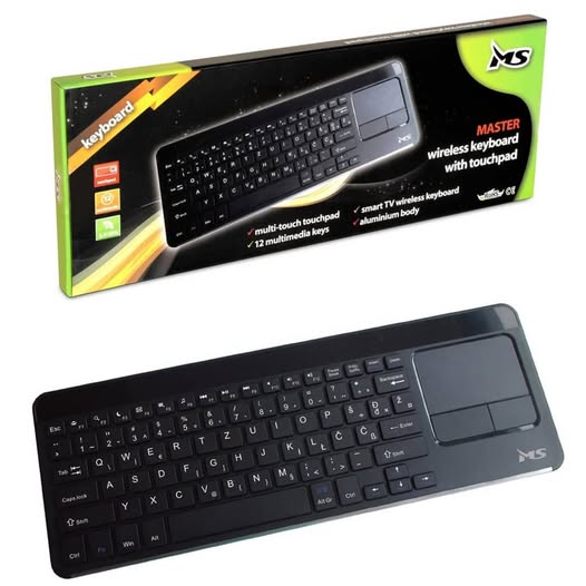 MS Industrial Master – Bežična tastatura sa touchpadom