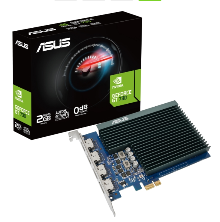 Nvida GeForce GT730-4H-SL-2GB za 4 monitora