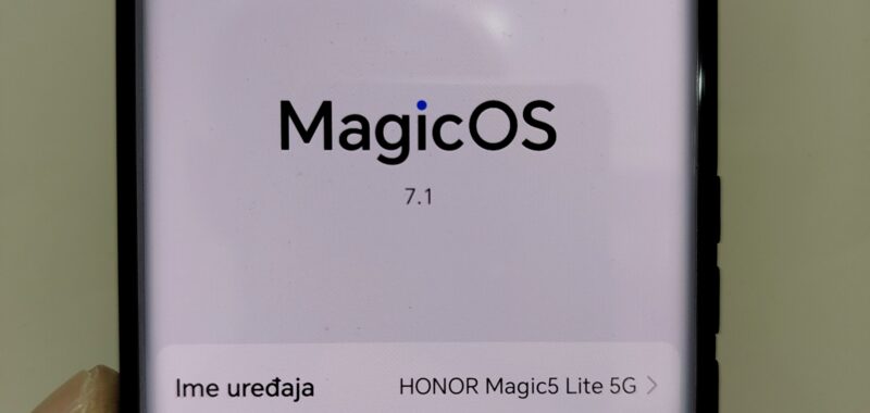 Honor magic 5 lite