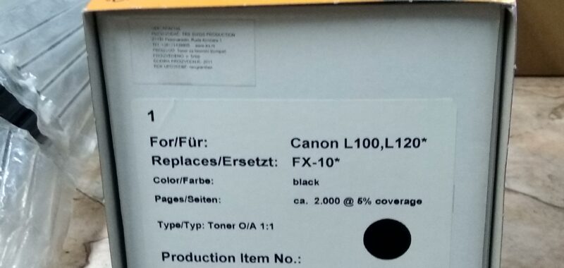 Toneri za CANON laser printer