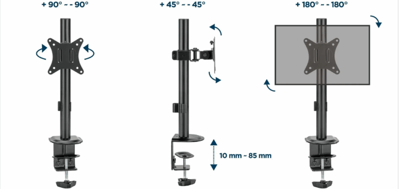 Nosac za 1 ili 2 monitora