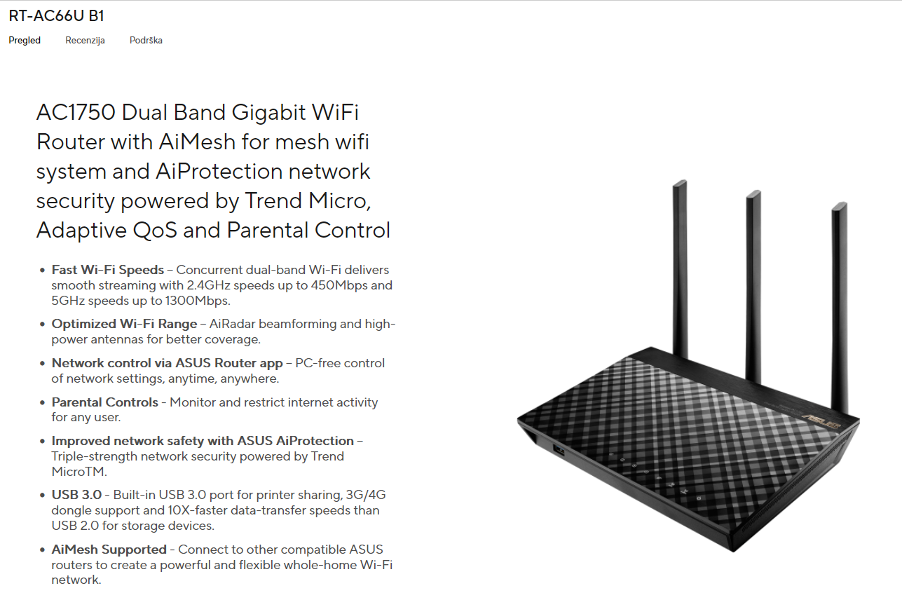 Ruter za zastitu dece na internetu (filter sajtova, kontrola vremena pristupa)