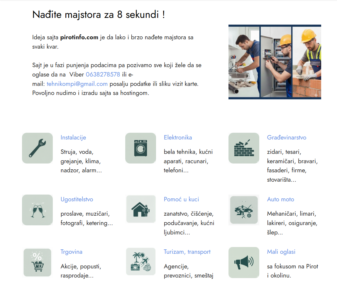 Katalog pirotskih majstora