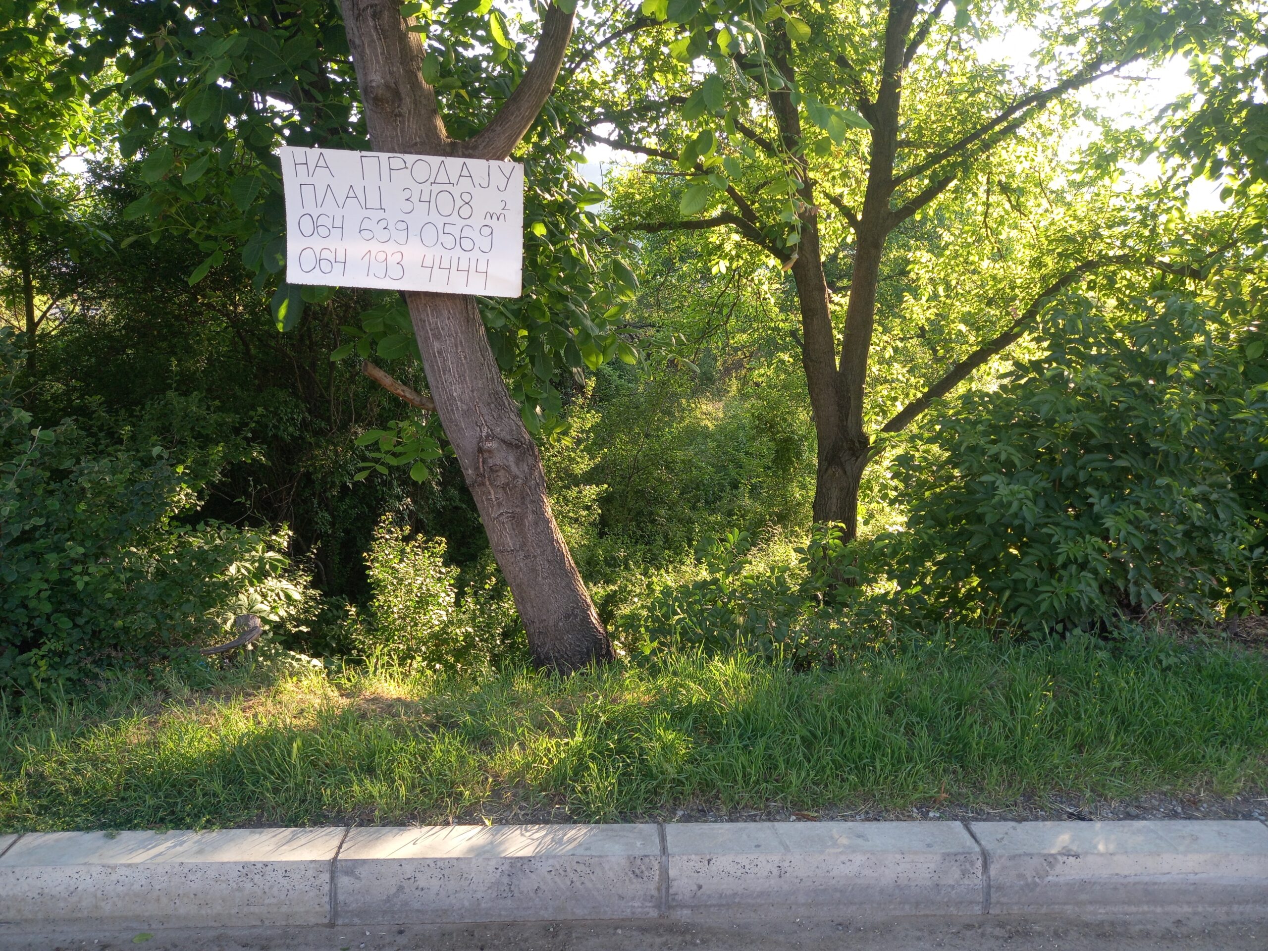 Plac u naselju Radin Do u Pirotu